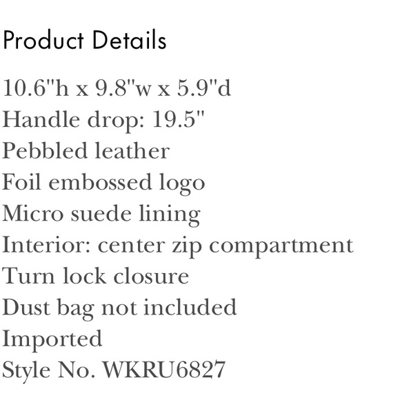 ✨NWT✨Kate Spade Marti Pebbled Leather Small Bucket Black - Picture 2 of 2